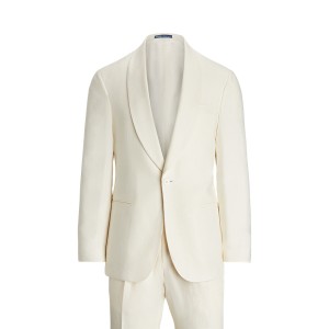 Polo Tailored Silk-Linen Hopsack Suit