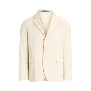Modern Washed Twill Suit Jacket