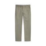 Stretch Straight Fit Washed Chino Pant