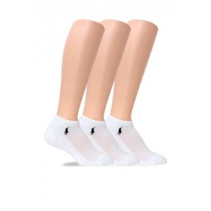Cushion Sole Mesh Top Sport Low Cut Socks - 3 Pack