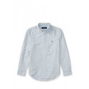 Boys 8-20 Striped Cotton Oxford Shirt