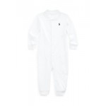 Baby Boys Long Sleeve Solid Coverall