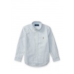 Boys 2-7 Striped Cotton Oxford Shirt