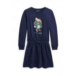 Girls 7-16 Polo Bear Fleece Dress