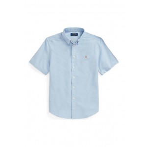 Boys 8-20 Cotton Oxford Short Sleeve Shirt