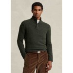 Wool-Blend Mock Neck Sweater