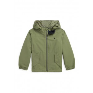 Boys 2-7/Girls 2-6x P-Layer 1 Water-Repellent Hooded Jacket