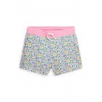 Girls 7-16 Floral French Terry Shorts