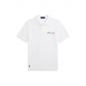Boys 8-20 Ombre Logo Cotton Mesh Polo Shirt