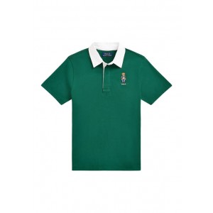 Boys 8-20 Polo Bear Cotton Rugby Shirt