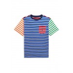 Boys 8-20 Striped Cotton Jersey Pocket T-Shirt