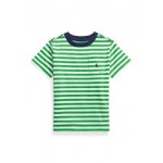 Boys 4-7 Striped Cotton Jersey Pocket T-Shirt
