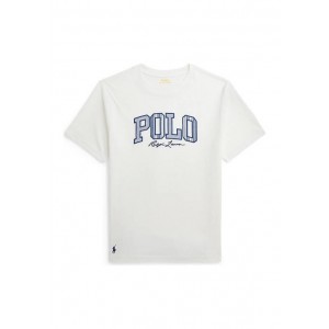 Boys 8-20 Striped Logo Cotton Jersey T-Shirt