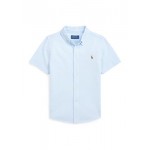 Boy 2-7 Knit Oxford Short Sleeve Shirt