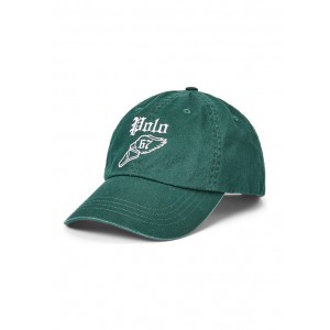 Logo Embroidered Twill Ball Cap