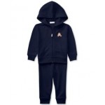 Baby Boys Bear Hoodie and Pants 2 Piece Set