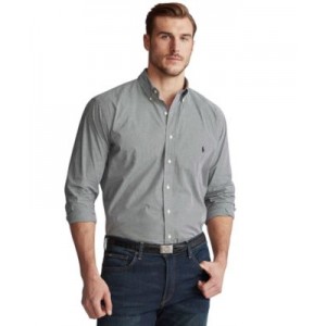 Mens Big & Tall Classic-Fit Poplin Shirt
