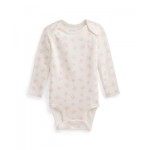 Baby Girls Bear-Print Organic Cotton Bodysuit