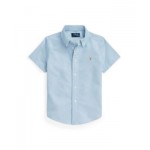 Toddler and Little Boys Oxford Short-Sleeve Shirt