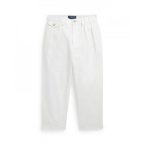 Toddler and Little Boys Whitman Relaxed Fit Pleated Chino Pants