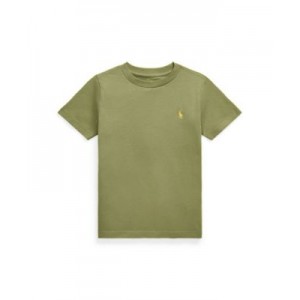 Toddler and Little Boys Cotton Jersey Crewneck T-shirt