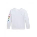 Toddler and Little Boys Ombre-Logo Double-Knit Sweatshirt