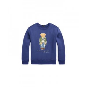 Toddler and Little Boys Polo Bear Fleece Sweatshirt