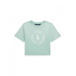 Toddler and Little Girls Big Pony Logo Cotton Jersey T-shirt