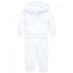 Baby Girls or Boys French Terry Hoodie and Pants Set