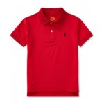 Toddler and Little Boys Performance Jersey Polo Shirt