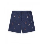 Big Boys Polo Prepster Embroidered Chino Shorts