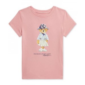 Toddler & Little Girls Polo Bear Cotton Jersey Tee