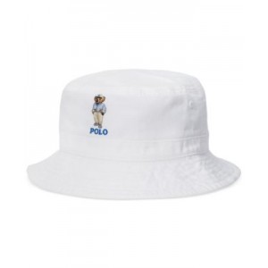 Toddler & Little Boys Polo Bear Cotton Twill Bucket Hat