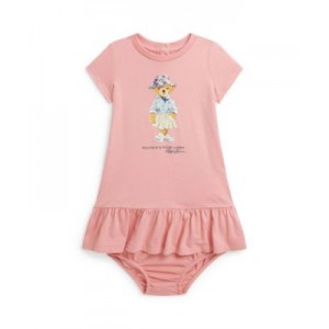 Baby Girls Polo Bear Cotton Tee Dress