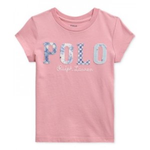 Toddler & Little Girls Cotton Logo T-Shirt
