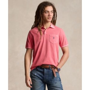 Mens Classic-Fit Garment-Dyed Polo Shirt