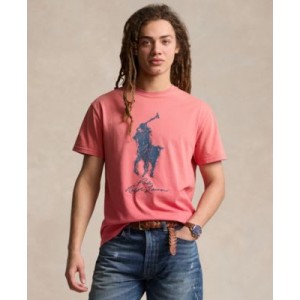 Mens Classic-Fit Big Pony Jersey T-Shirt