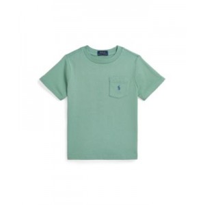 Toddler and Little Boys Cotton Jersey Pocket Tee