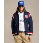 Unisex Team USA Fleece Baseball Jacket