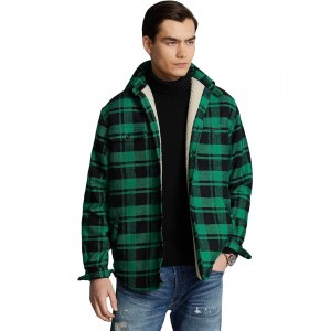 Mens Polo Ralph Lauren Classic Fit Wool Blend Shirt Jacket