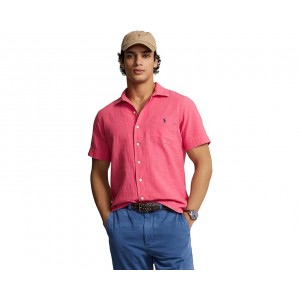 Mens Polo Ralph Lauren Classic Fit Linen-Cotton Camp Shirt