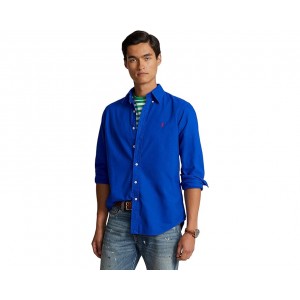 Mens Polo Ralph Lauren Classic Fit Long Sleeve Garment Dyed Oxford Shirt