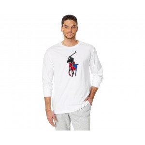 Mens Polo Ralph Lauren Classic Fit Plaid Pony Jersey T-Shirt