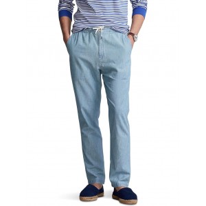 Mens Polo Ralph Lauren Polo Prepster Classic Fit Chambray Pants