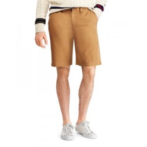 Relaxed Fit 10 Inch Cotton Chino Shorts