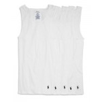 Cotton Ribbed Classic Fit Tanks, Pack of 5