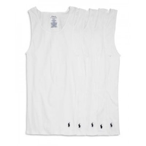 Cotton Ribbed Classic Fit Tanks, Pack of 5