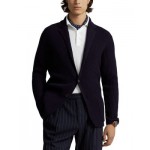 Wool Blend Regular Fit Blazer Cardigan