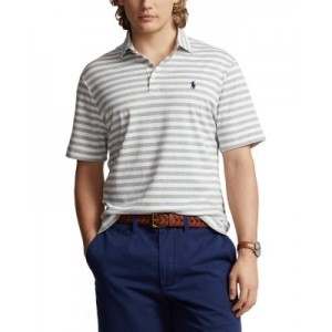 Cotton Interlock Stripe Classic Fit Polo Shirt
