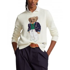Polo Bear Rib Knit Sweater